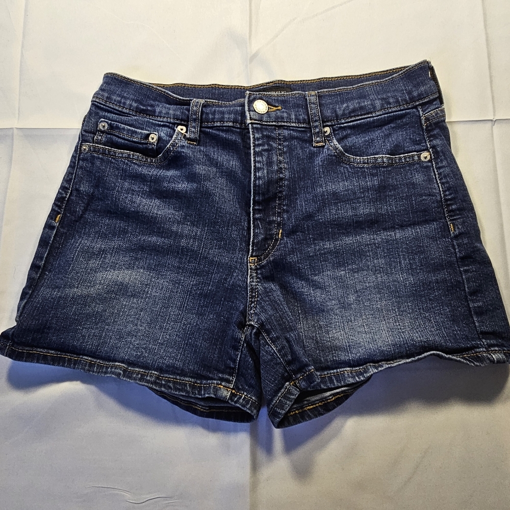 Banana Republic Shorts Womens Size 29/8 Low Rise Medium Blue Denim